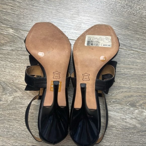 BCBGMAXAZRIA Adabella Satin Strappy Evening Pumps - Picture 8 of 10